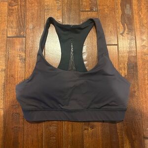 Lululemon racerback grey sports bra